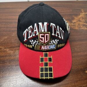 Vintage Limited Edition Team Tav Racing NASCAR Snapback Hat Cap cotton